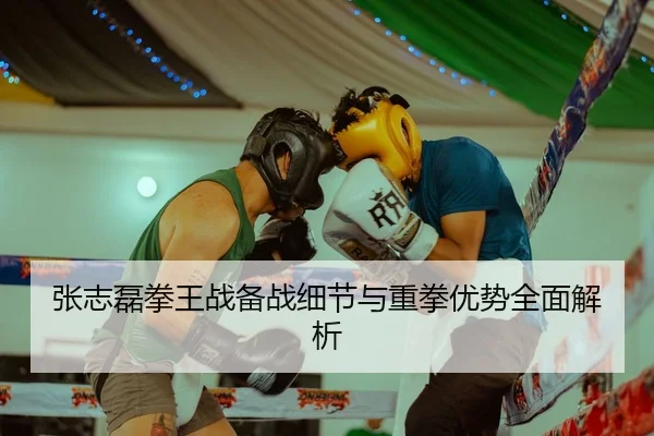 张志磊拳王战备战细节与重拳优势全面解析